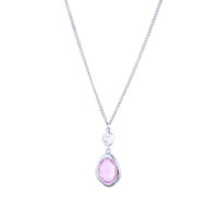 pink-snowdrop-necklace-silver